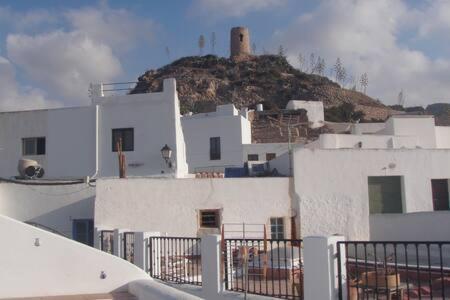 Casas Del Capitan Y Sirena Villa Níjar Buitenkant foto